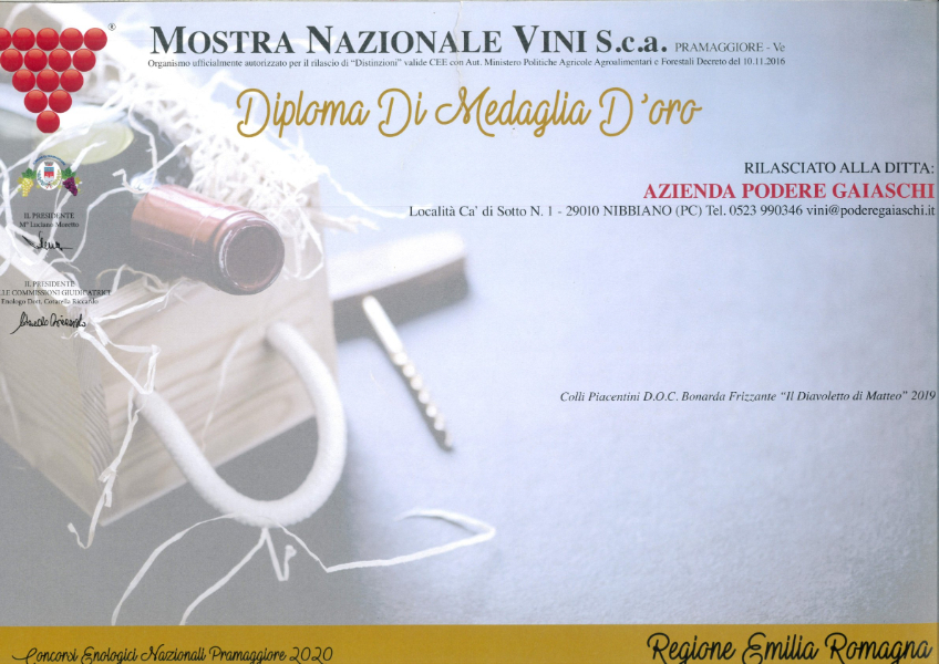 Diavoletto MNV 2019